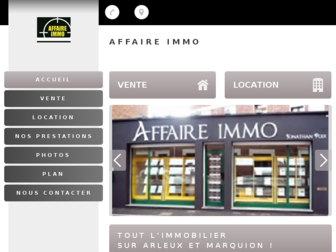 agence-immo-douai.fr website preview