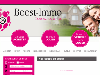 boost-immo.com website preview