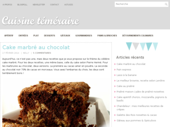 cuisinetemeraire.fr website preview