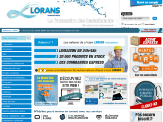 lorans.com website preview