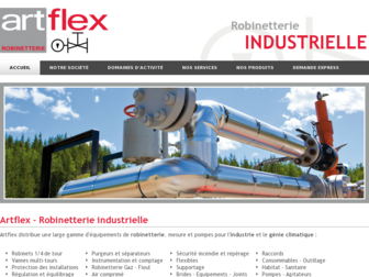 robinetterieindustrielle.fr website preview