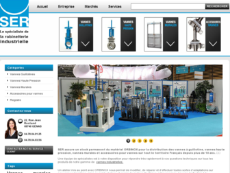 ser-vannes-industrielles.com website preview