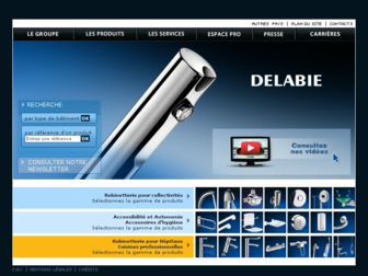 delabie.fr website preview