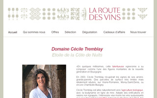 la-routedesvins.fr website preview
