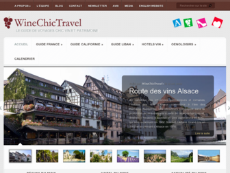winechictravel.fr website preview