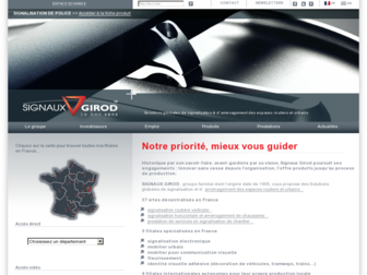 signaux-girod.fr website preview