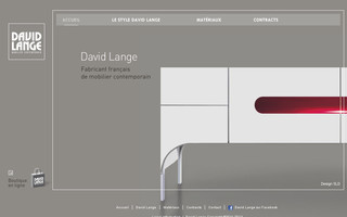 davidlange.fr website preview