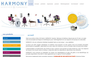 harmony-dml.com website preview