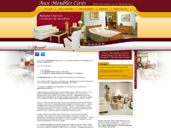 meubles-cires-17.com website preview