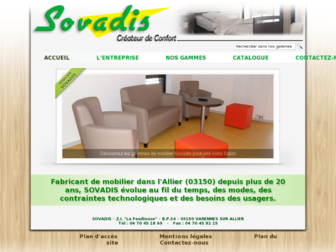 sovadis.fr website preview