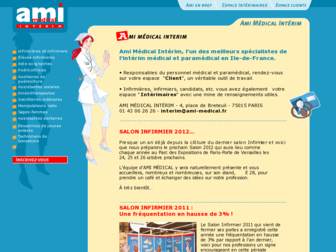 ami-medical.fr website preview