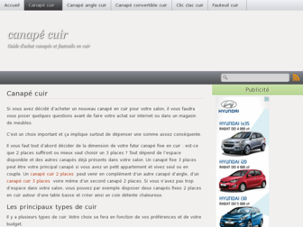 canape-en-cuir.fr website preview