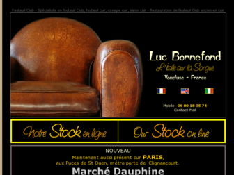 lucbonnefond.com website preview