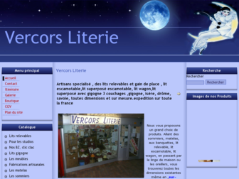 vercors-literie.com website preview
