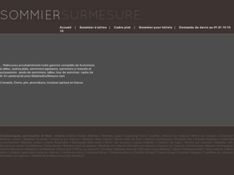 sommiersurmesure.com website preview