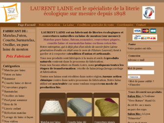 filaturelaurent.fr website preview