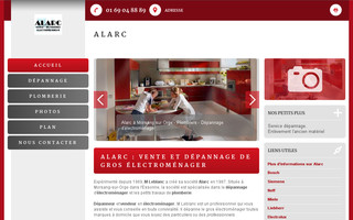 alarc-depannage-electromenager.fr website preview