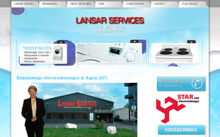depannage-lansar.com website preview