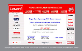 etslevert.fr website preview