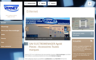 dvernet.fr website preview