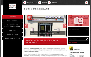 blois-depannage.fr website preview