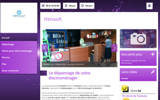 henault-depannages-electromenager.fr website preview