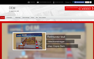 depannage-electromenager-dem.fr website preview