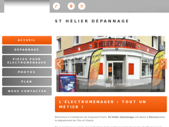 sthelier-depannage.fr website preview