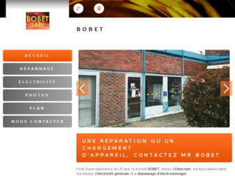 bobet-electricite-electromenager.fr website preview