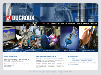 ducroux-sa.fr website preview