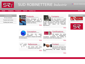 sri.fr website preview