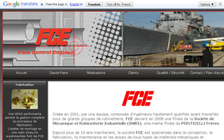 fce-sas.com website preview