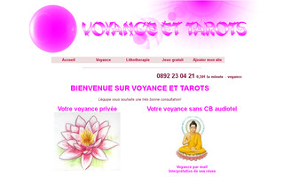 voyance-et-tarots.com website preview