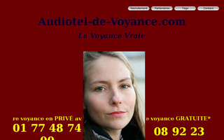 audiotel-de-voyance.com website preview