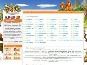 des-kamas.com website preview