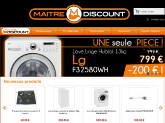 maitre-discount.com website preview