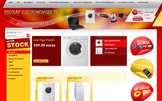 discount-electromenager-tv.com website preview