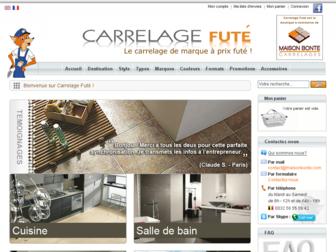 carrelagefute.com website preview
