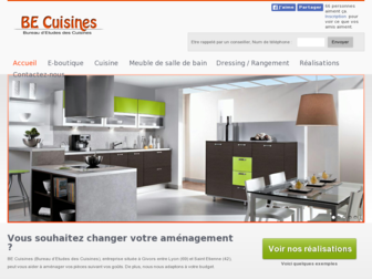 becuisines.fr website preview