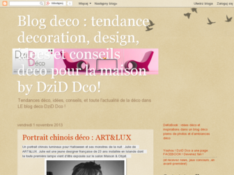 deco-tendance.blogspot.com website preview