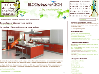 blogdecomaison.com website preview