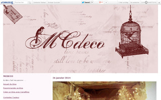 mcdeco.canalblog.com website preview