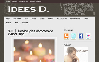 idees-diy.fr website preview