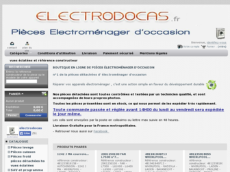 electrodocas.fr website preview