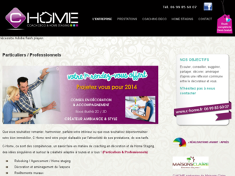c-home.fr website preview