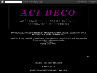 acideco.blogspot.com website preview