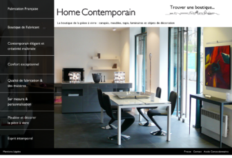 home-contemporain.com website preview
