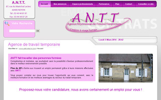 antt-interim.com website preview