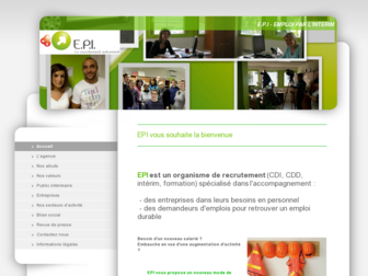 epi-recrutement.fr website preview