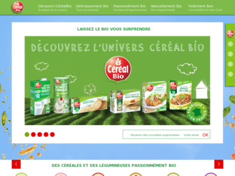 cerealbio.fr website preview